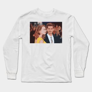 Andrew Garfield and Emma Stone Long Sleeve T-Shirt